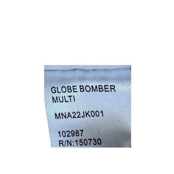 Ksubi HEROISM Globe Varsity Jacket Men M NWOT ***DAMAGED*** - Picture 9 of 12